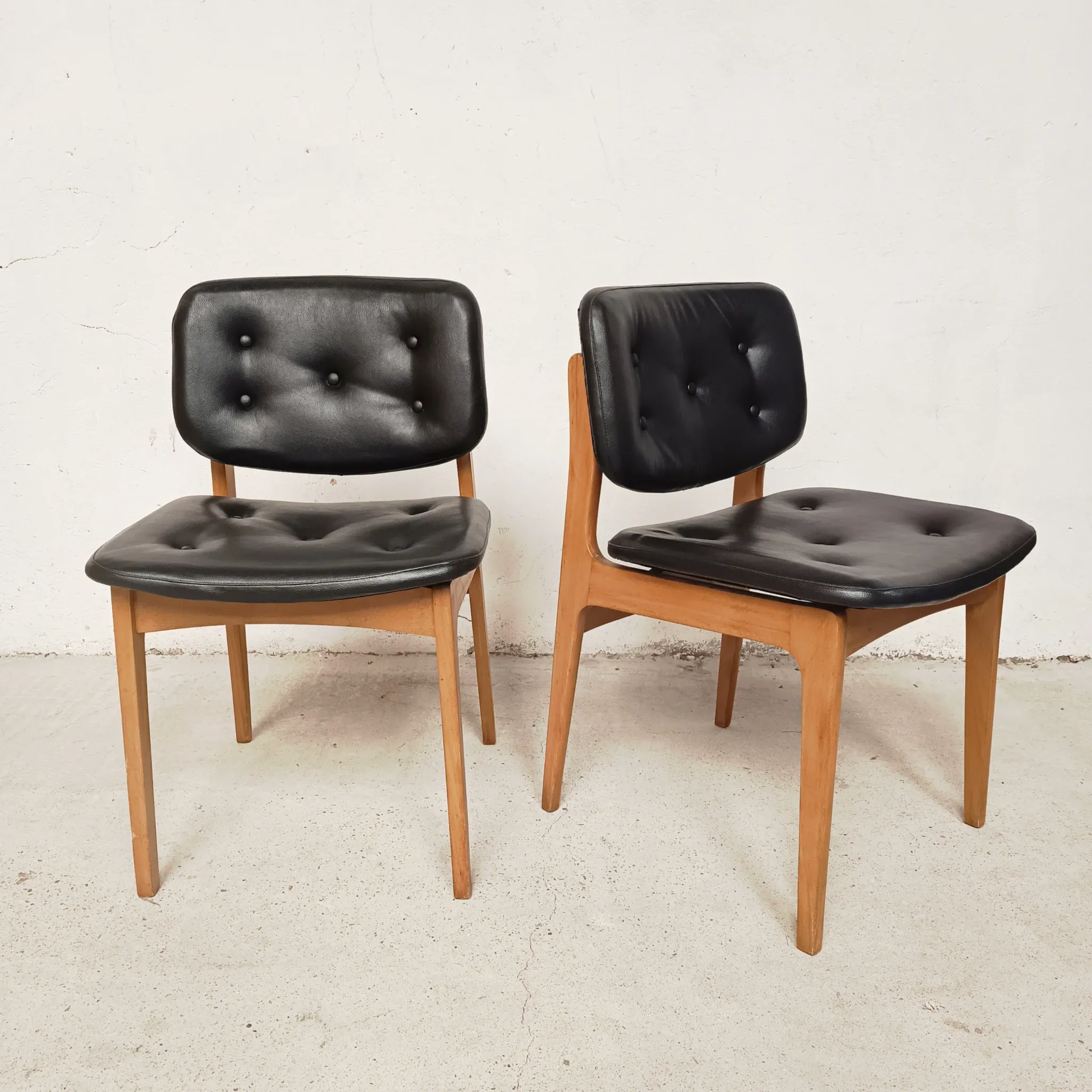 4 Scandinavian chairs, 1960
