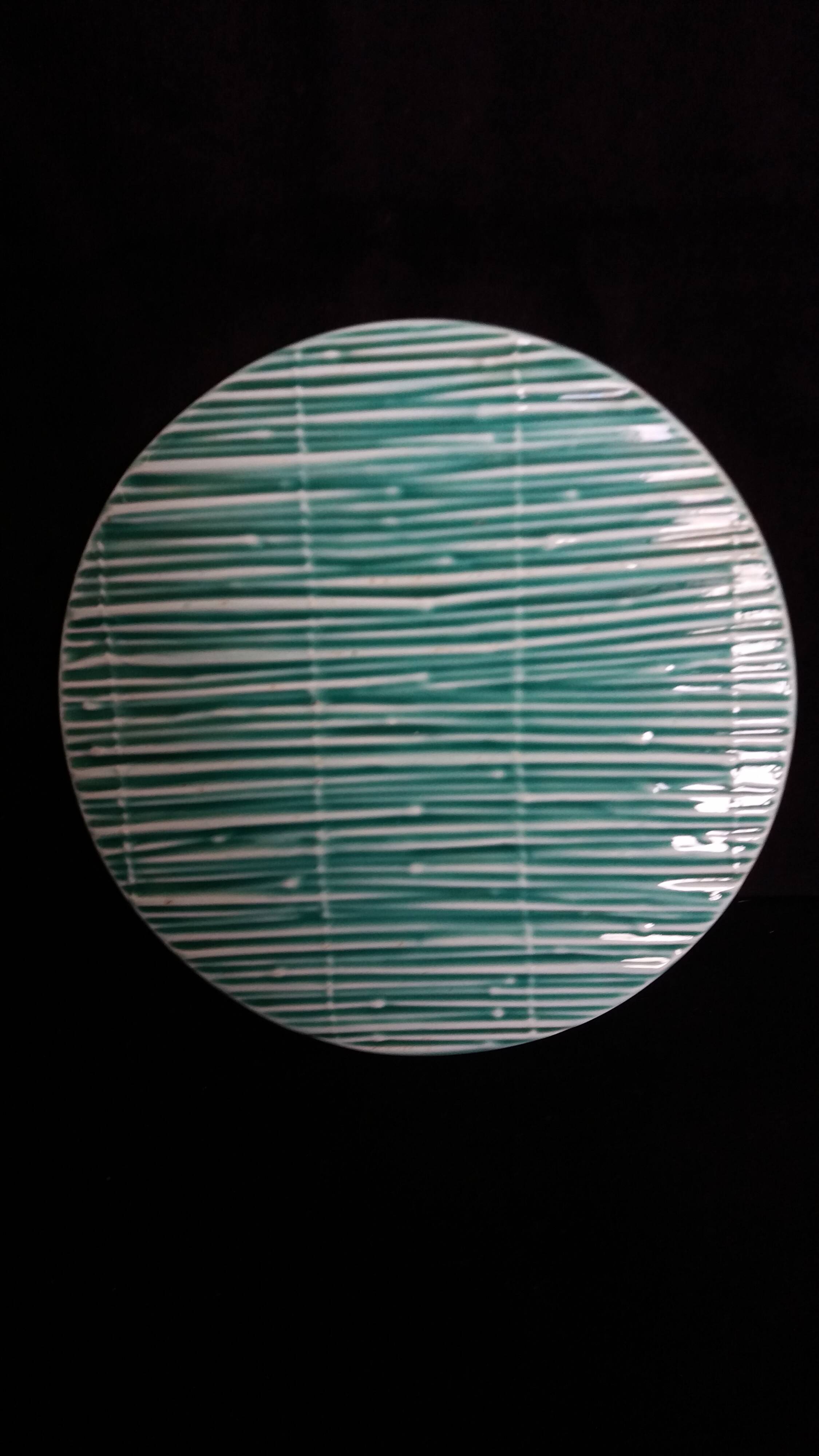 Dessous de plat en barbotine