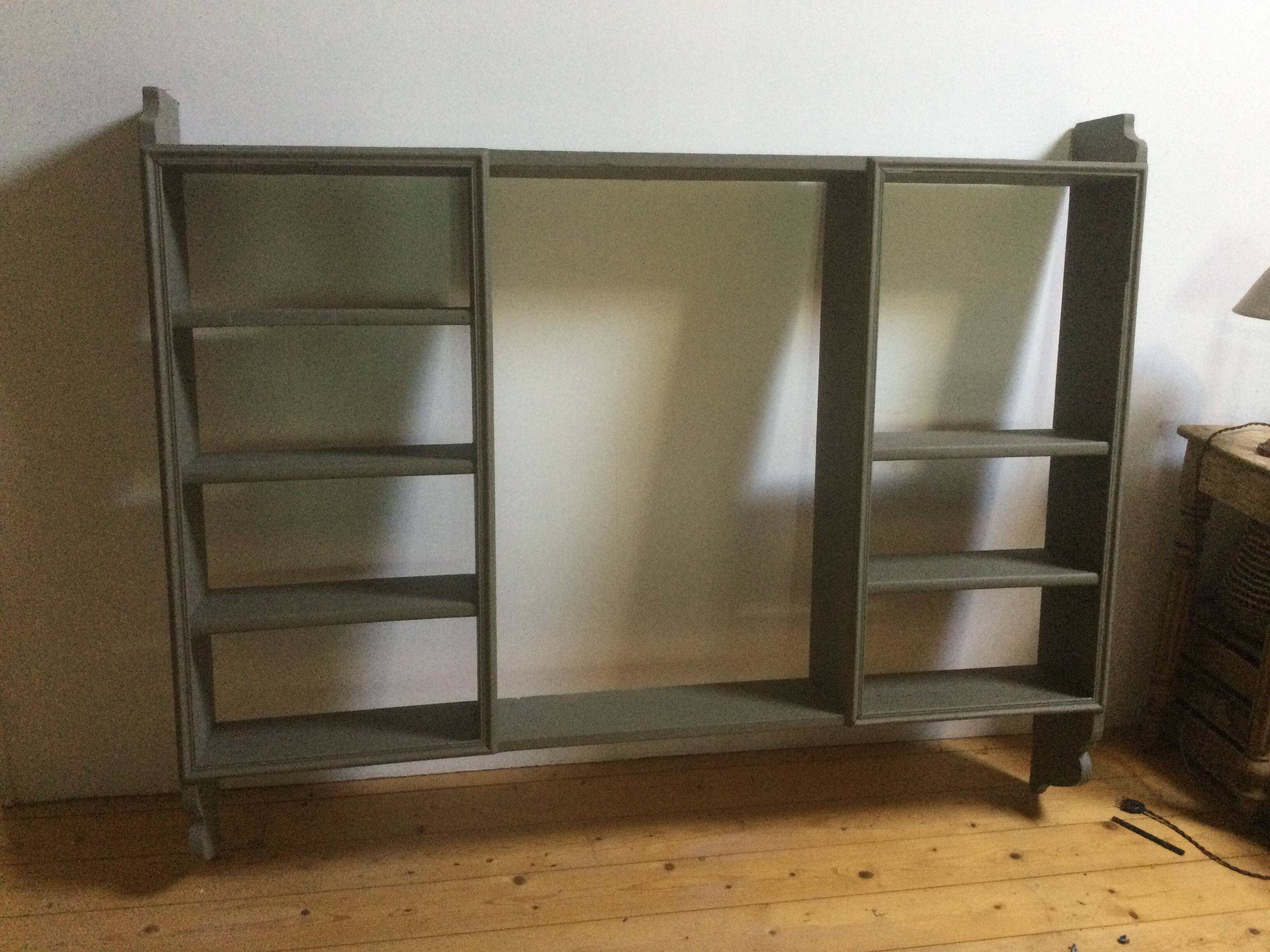 Large antique wall shelf