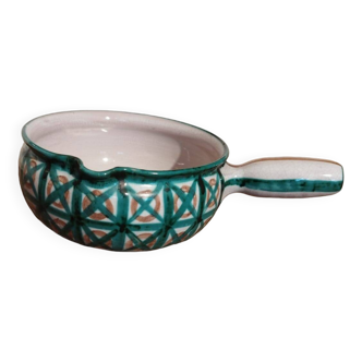 Caquelon casserole pan signed Robert Picault