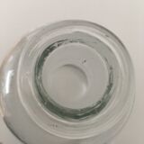 Clear glass pharmacy bottle