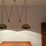 Suspension double Posa40 nickelée par Florian Schulz