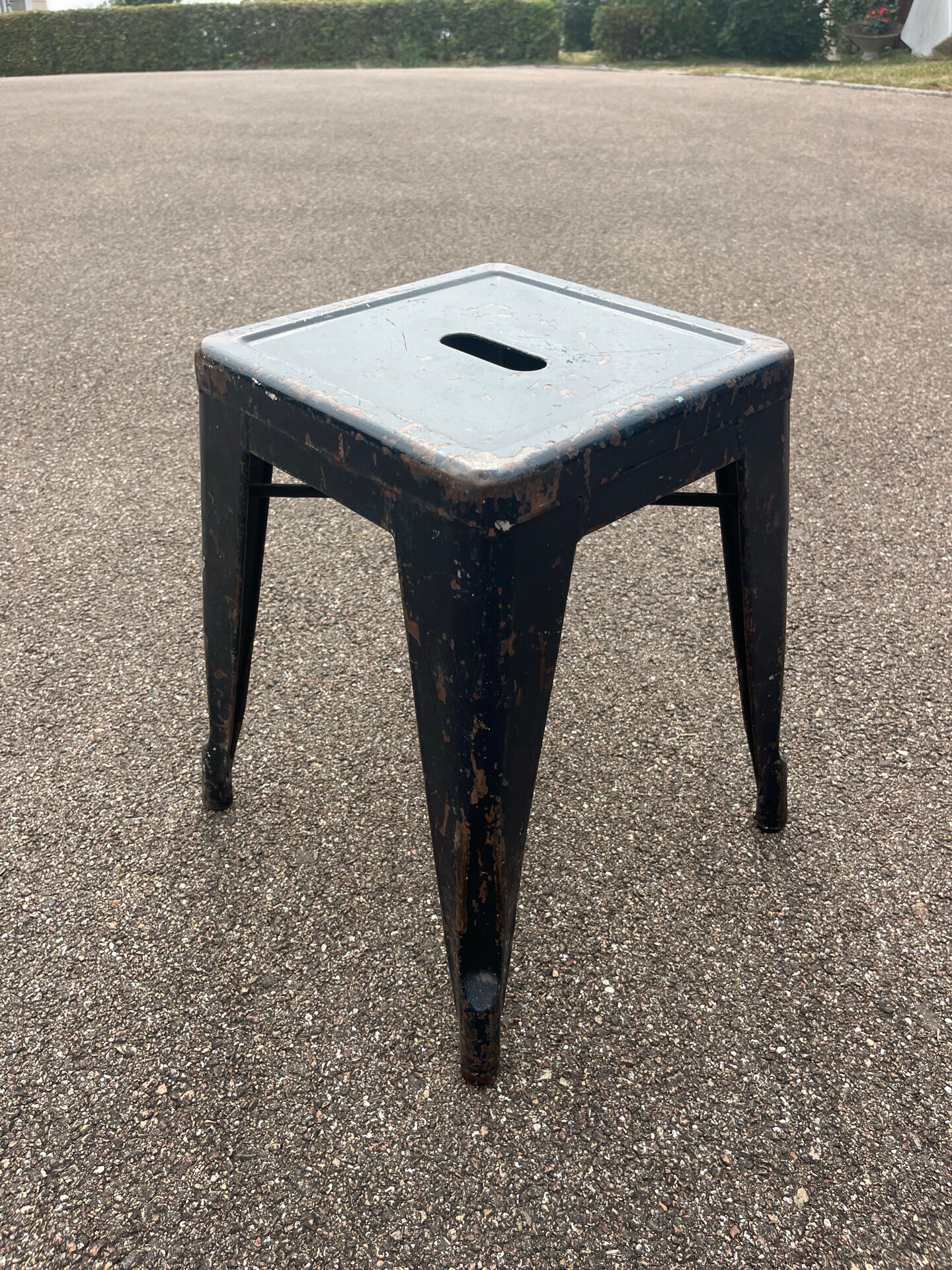 Vintage Tolix stool 1950 Air Force Xavier Pauchard industrial