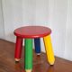 Tabouret crayon Memphis