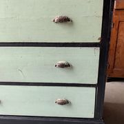 Green chest of drawers 3 drawers