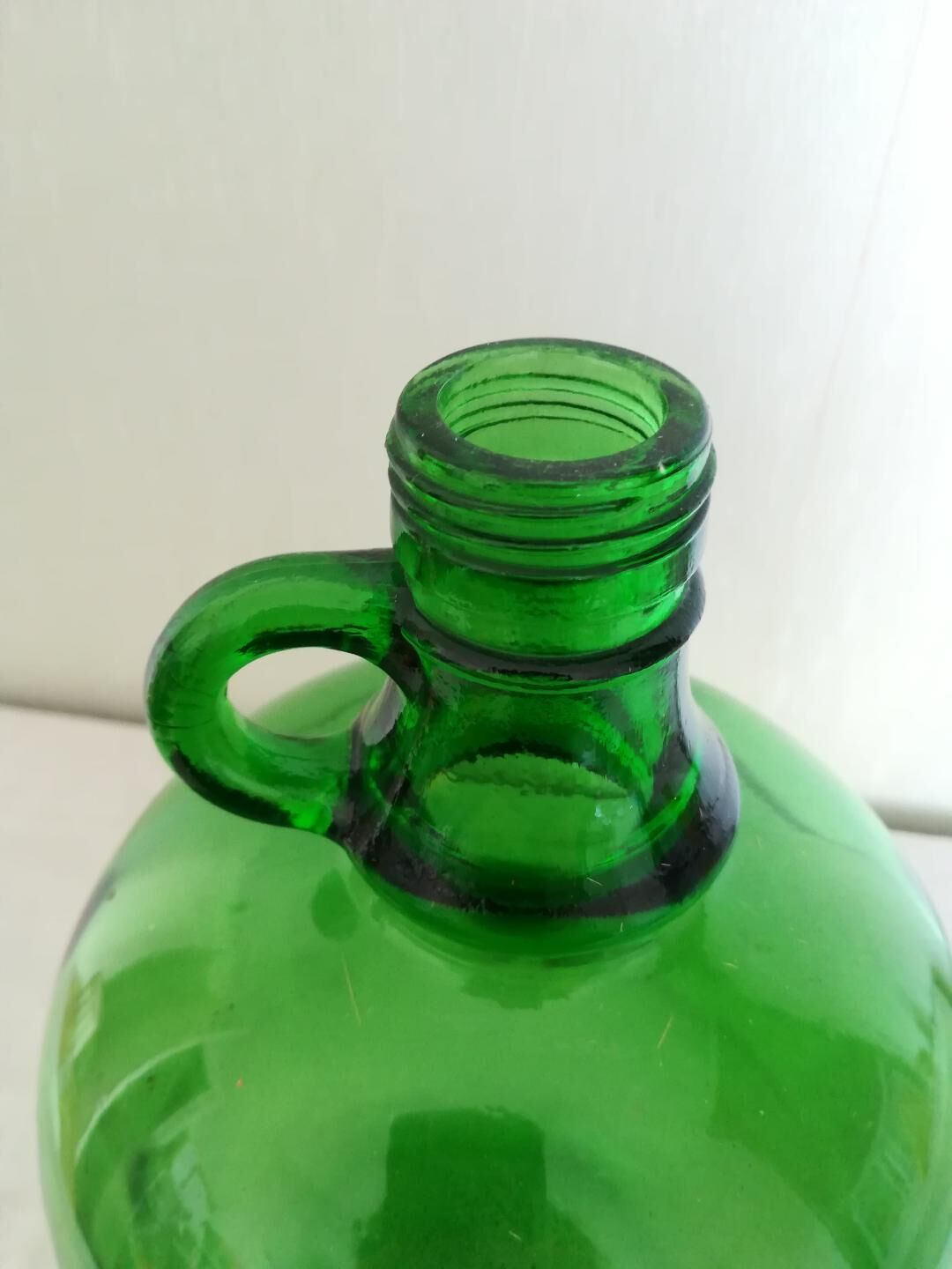 Bonbonne vintage en verre