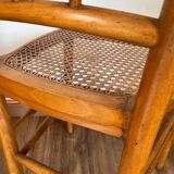 Paire de chaises cannées