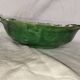 Large cabbage leaf plate Gerber – French barbotine – decorative piece