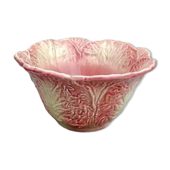 Pink cabbage slip salad bowl