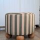 Pouf pieds boules