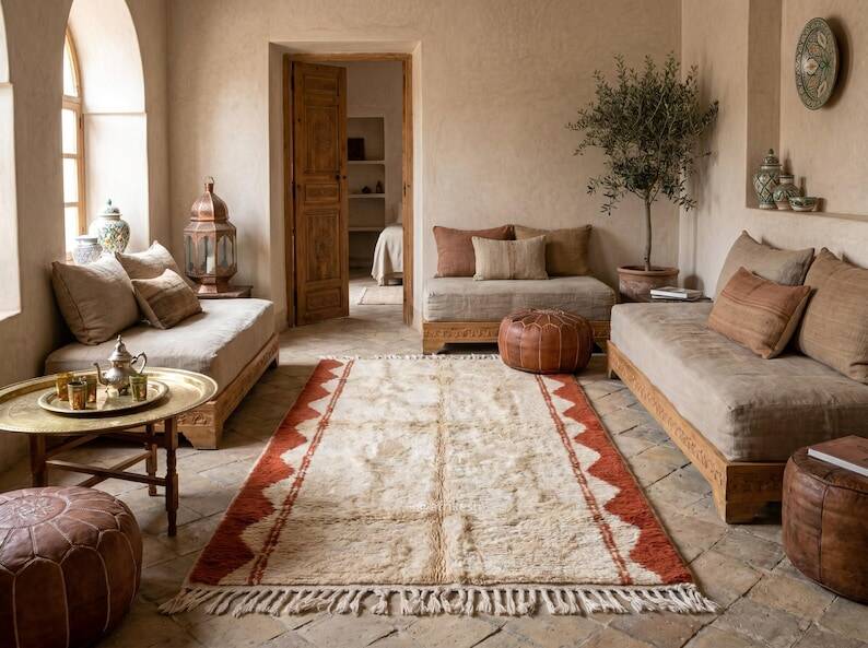 Tapis marocain berbère 250cmx100cm