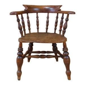 Chaise de capitaine victorienne