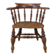 Chaise de capitaine victorienne 19ème siècle