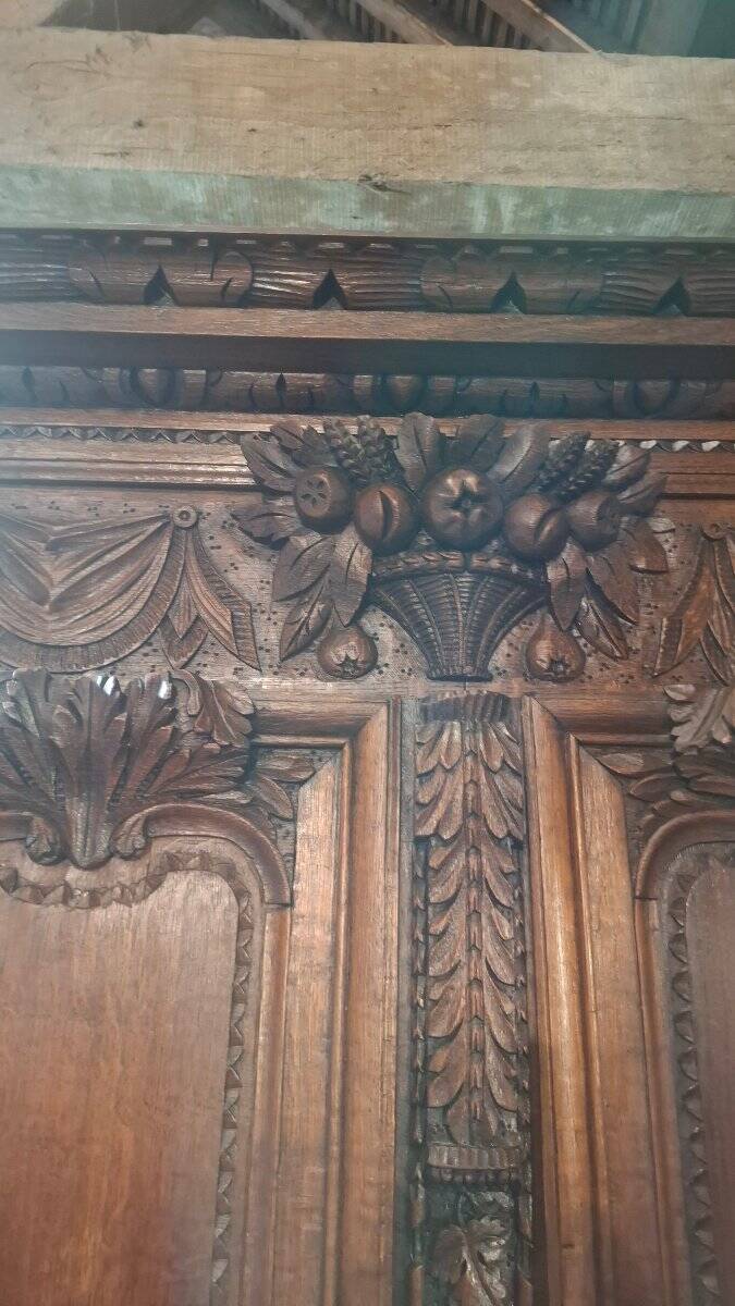 Buffet deux corps normand