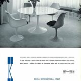 Tulip Chairs Eero Saarinen: set of three chairs