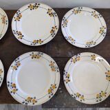 8 flat plates Badonviller Madeleine