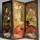 Art nouveau antique room divider
