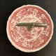 Display or cake holder in old Earthenware Villeroy and Boch, model Burgenland pink