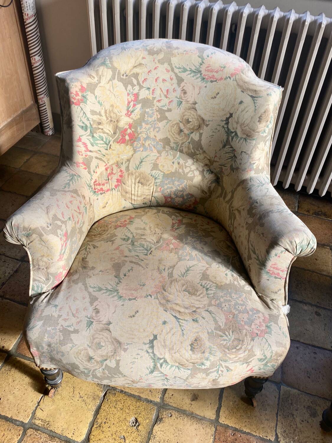 Paire de fauteuils crapaud