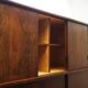 Armoire en palissandre, design danois, années 1970, production : Danemark