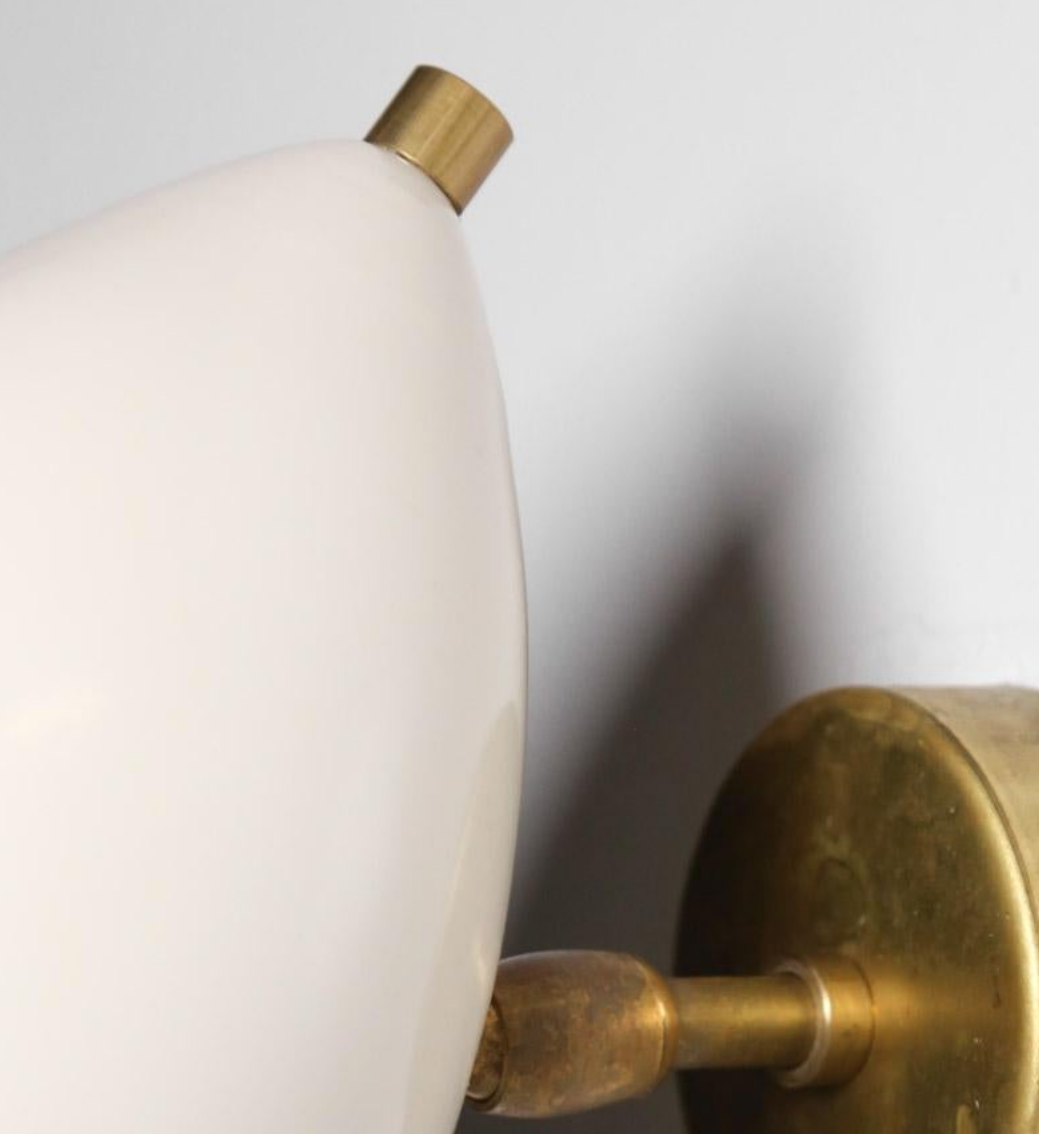 White italian wall sconce