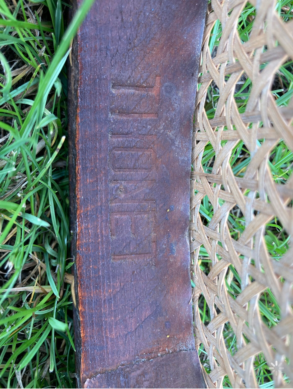 Suite of 6 bistro chairs Thonet