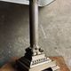 Empire style lamp - Bronze and gilded brass