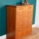 Retro Teak 1960s 2 Drawer Over 4 Chest Of Drawers By Meredew