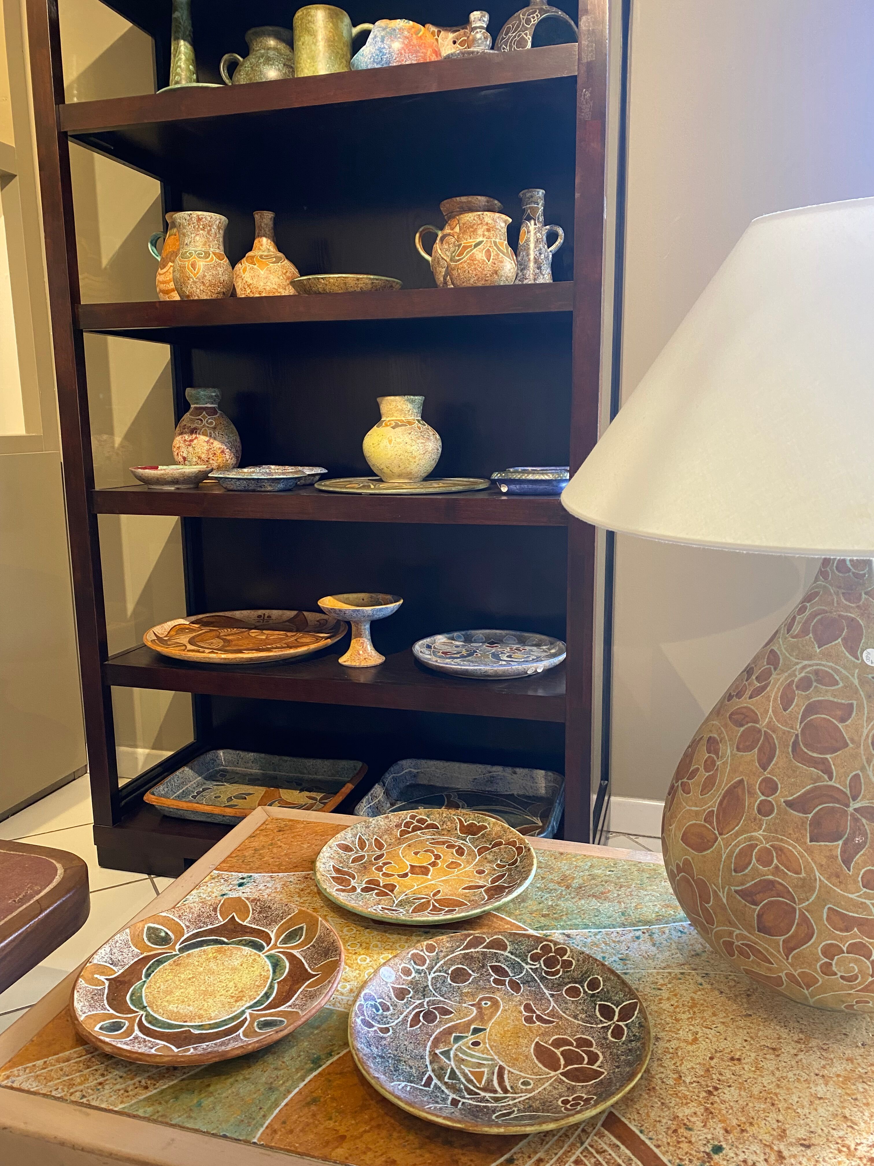 Ceramic coffee table Bernard Buffat