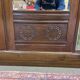 19th-century mahogany wardrobe with three English doors - demountable