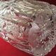 Vintage bohemian cut crystal vase