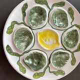 Oyster service signed Belon