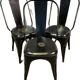 Industrial bistro chair