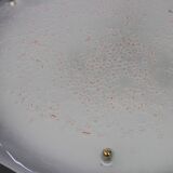 Plafonnier rond en verre Murano par Hillebrand, Allemagne, années 1970