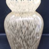 Vase en verre moucheté verre de clichy