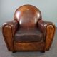 Sheepskin armchair
