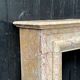 Louis XIV style fireplace in yellow Trets marble circa 1880