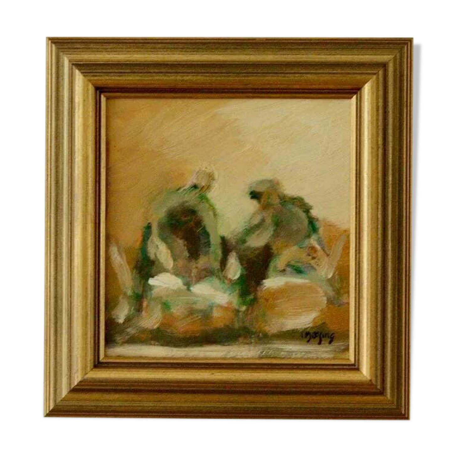 "Country Women, Cotignac" Ivar Morsing