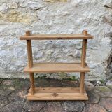 Vintage pine wall shelf