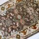 Vintage Indian Mahal handmade carpet 64cm x 97cm 1980s