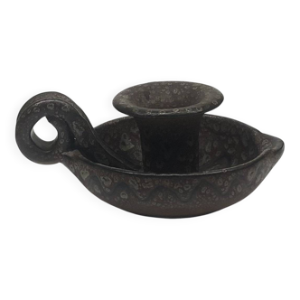 Ceramic candlestick by Jean Austruy