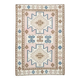 1970s Vintage Turkish Oushak Handmade Wool Cotton Pink Area Rug 130x190