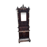 Coat rack in neo-gothic style