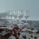 Verres à vin en cristal