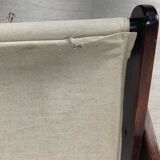 Pair of folding armchairs