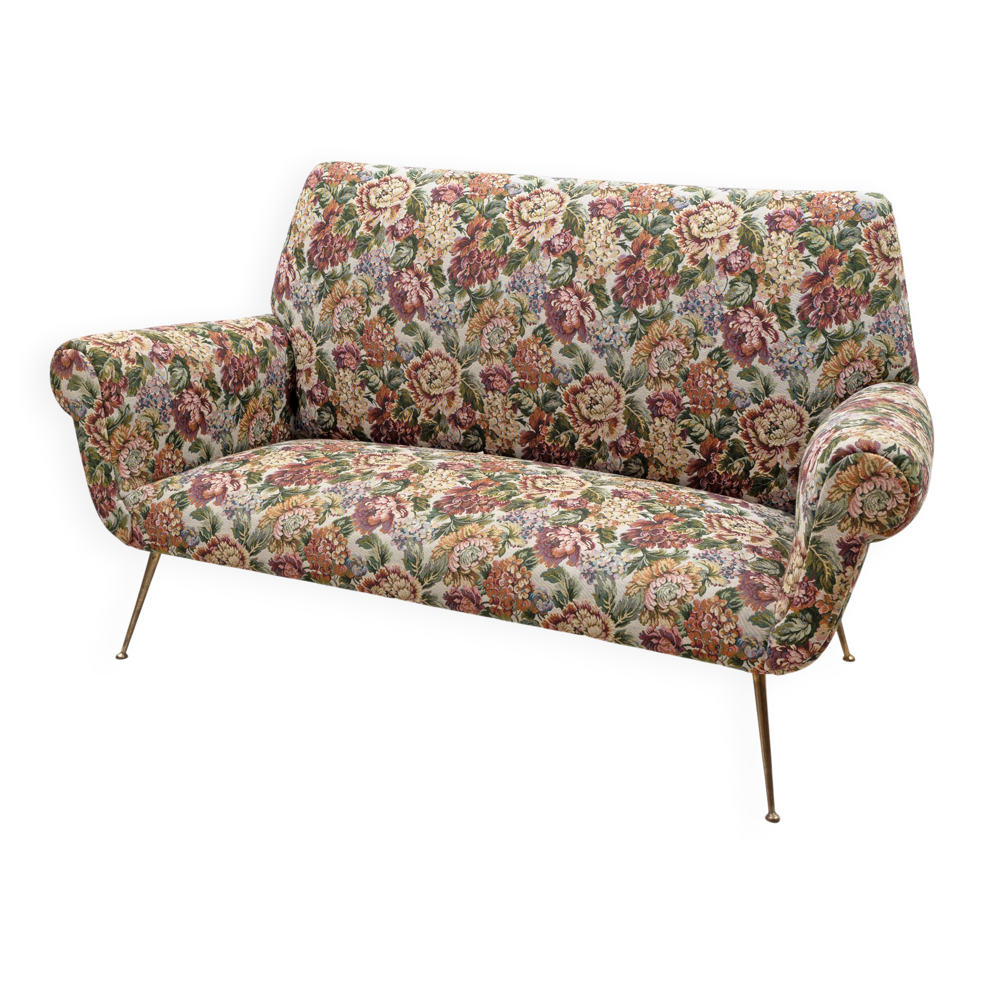 Gigi Radice Mid-Century Modern Italian Sofa for Minotti, 1950s