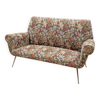 Gigi Radice Mid-Century Modern Italian Sofa for Minotti, 1950s