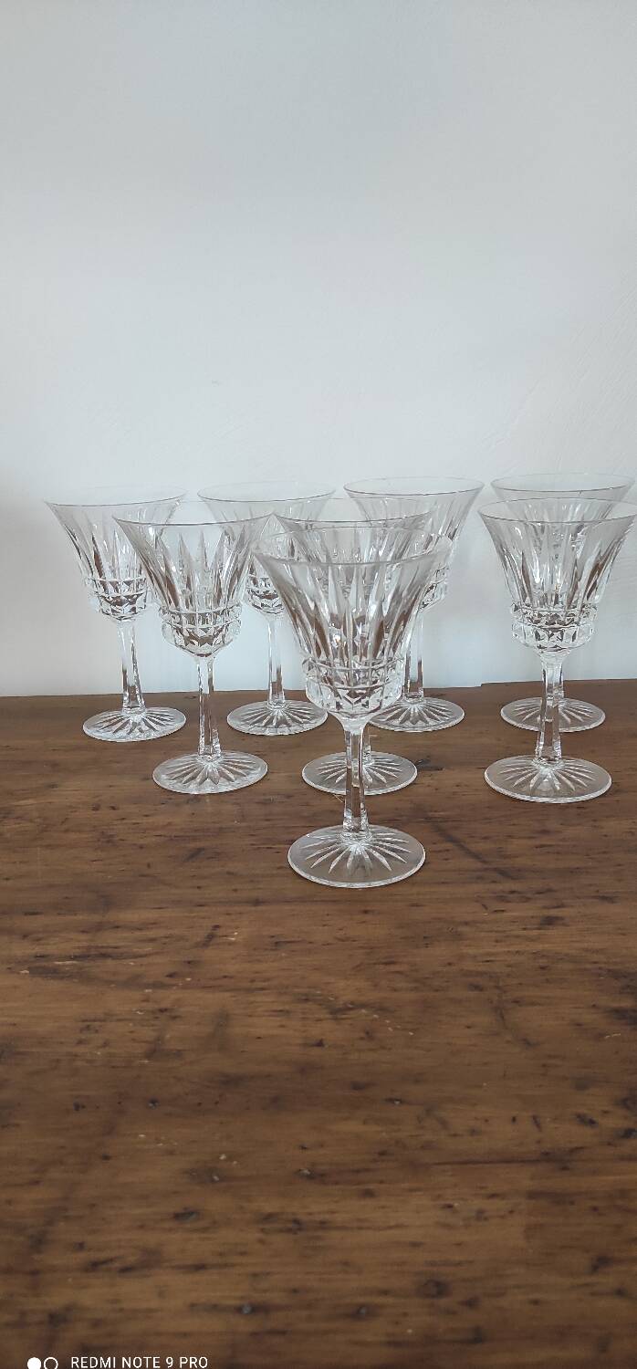 Villeroy and boch crystal wine glass set