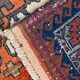 Vintage Afghan Balouch rug, hand-knotted, 100% wool, 1934
