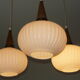 Suspension scandinave teck années 60
